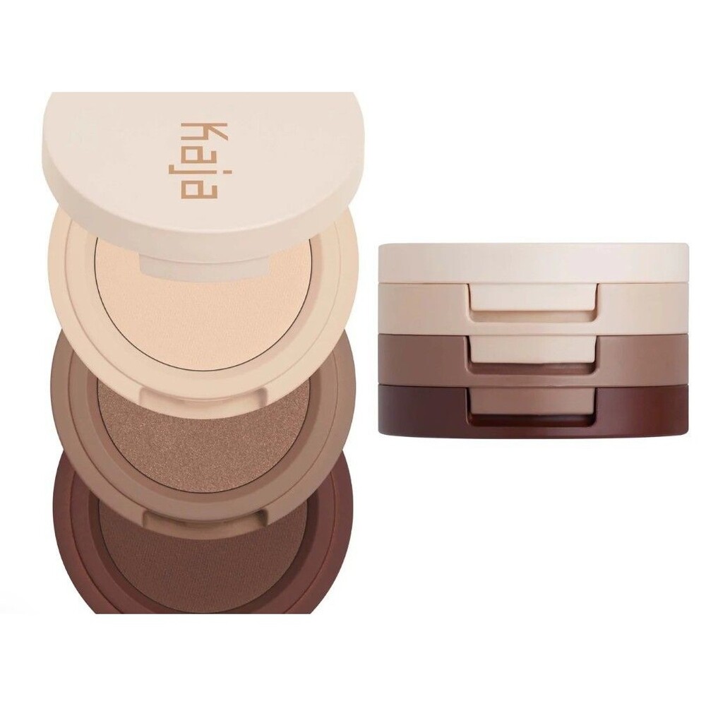 Kaja Beauty Bento Bouncy Eyeshadow Trio Neutral Moment NWT K-Beauty